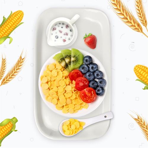 济南休闲零食膨化谷物片机器工厂销售休闲代餐玉米片设备石家庄谷物片